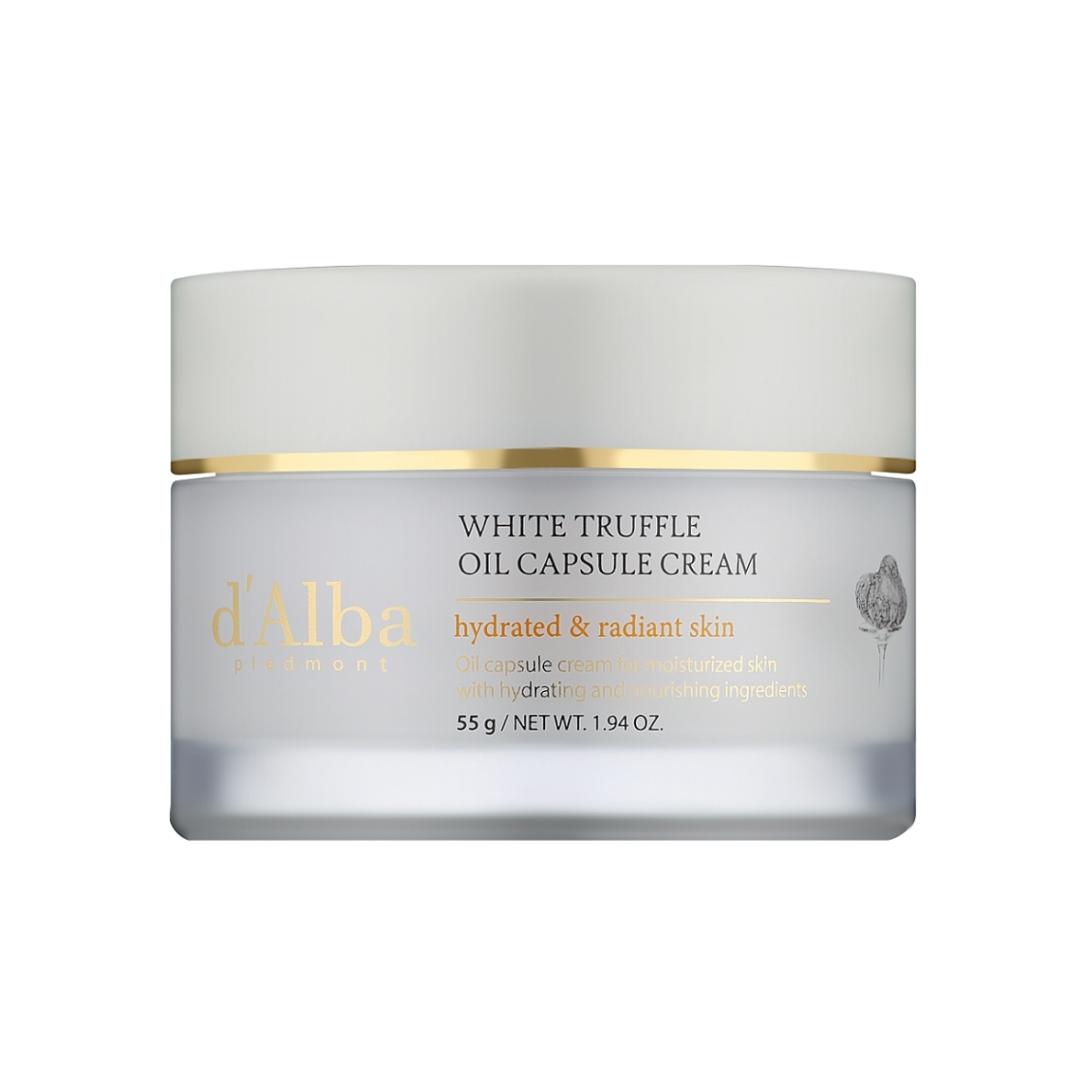 dÁlba WHITE TRUFFLE OIL CAPSULE CREAM 55G