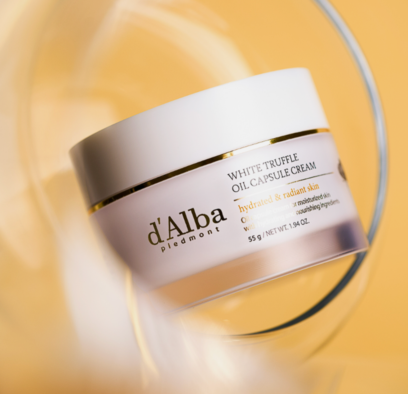 dÁlba WHITE TRUFFLE OIL CAPSULE CREAM 55G