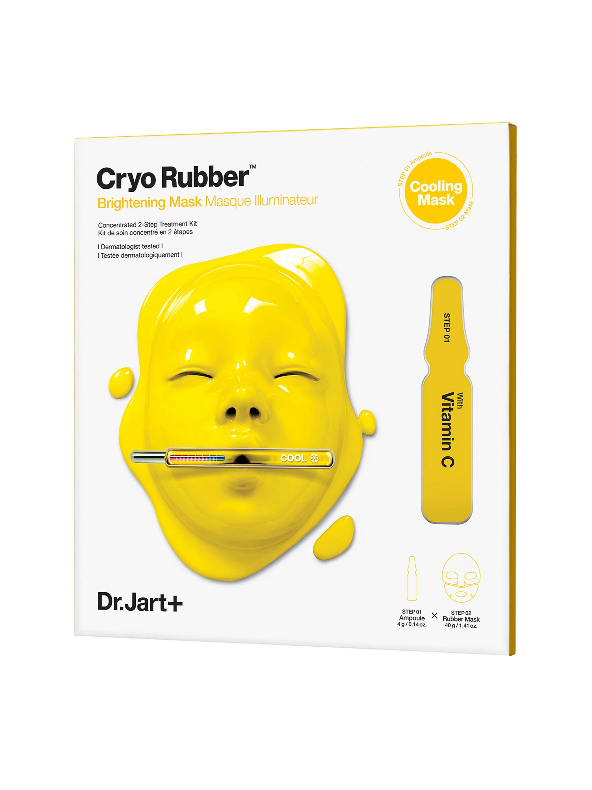 Dr. Jart+ Cryo Rubber With Brightening Vitamin C Mask (4g+40g)
